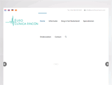 Tablet Screenshot of euroclinicarincon.com
